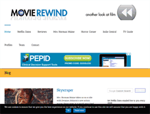 Tablet Screenshot of movierewind.com